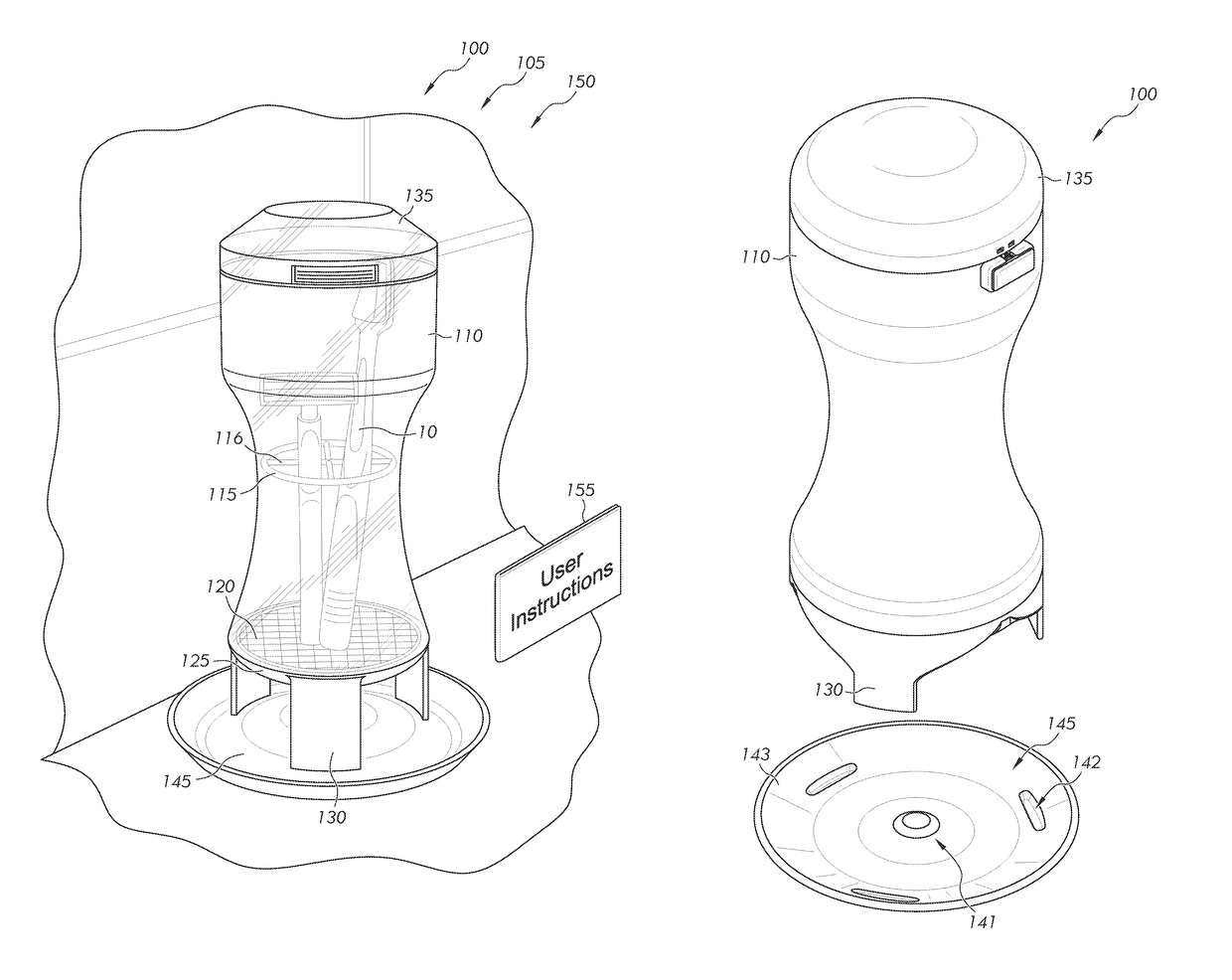 Personal hygiene container system and method