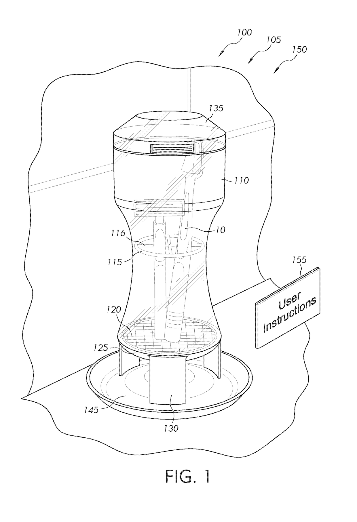 Personal hygiene container system and method