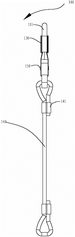 Hanging structure