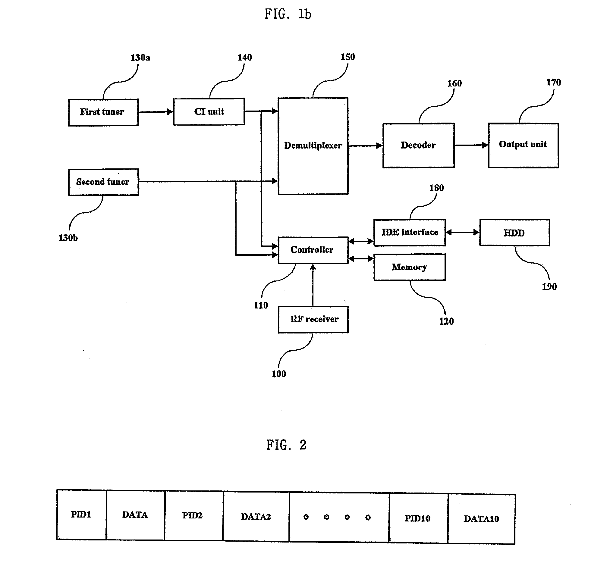 Method for Recording Multiple Program in Digital Broadcasting Receiver