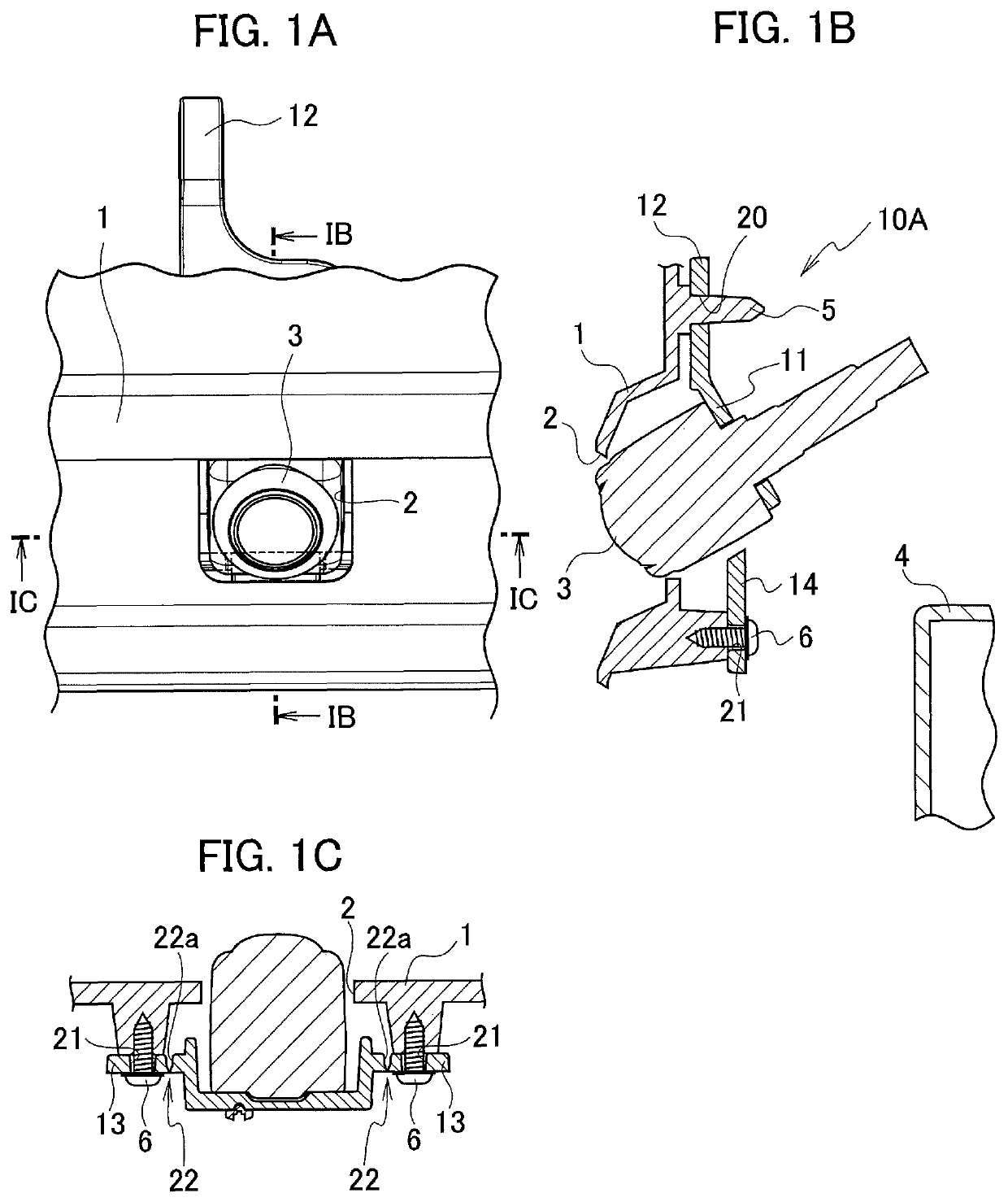 Bracket for on-vehicle camera