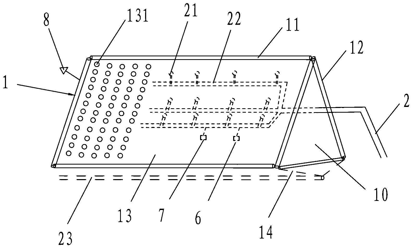 Aerosol cultivation method for anoectochilus roxburghii