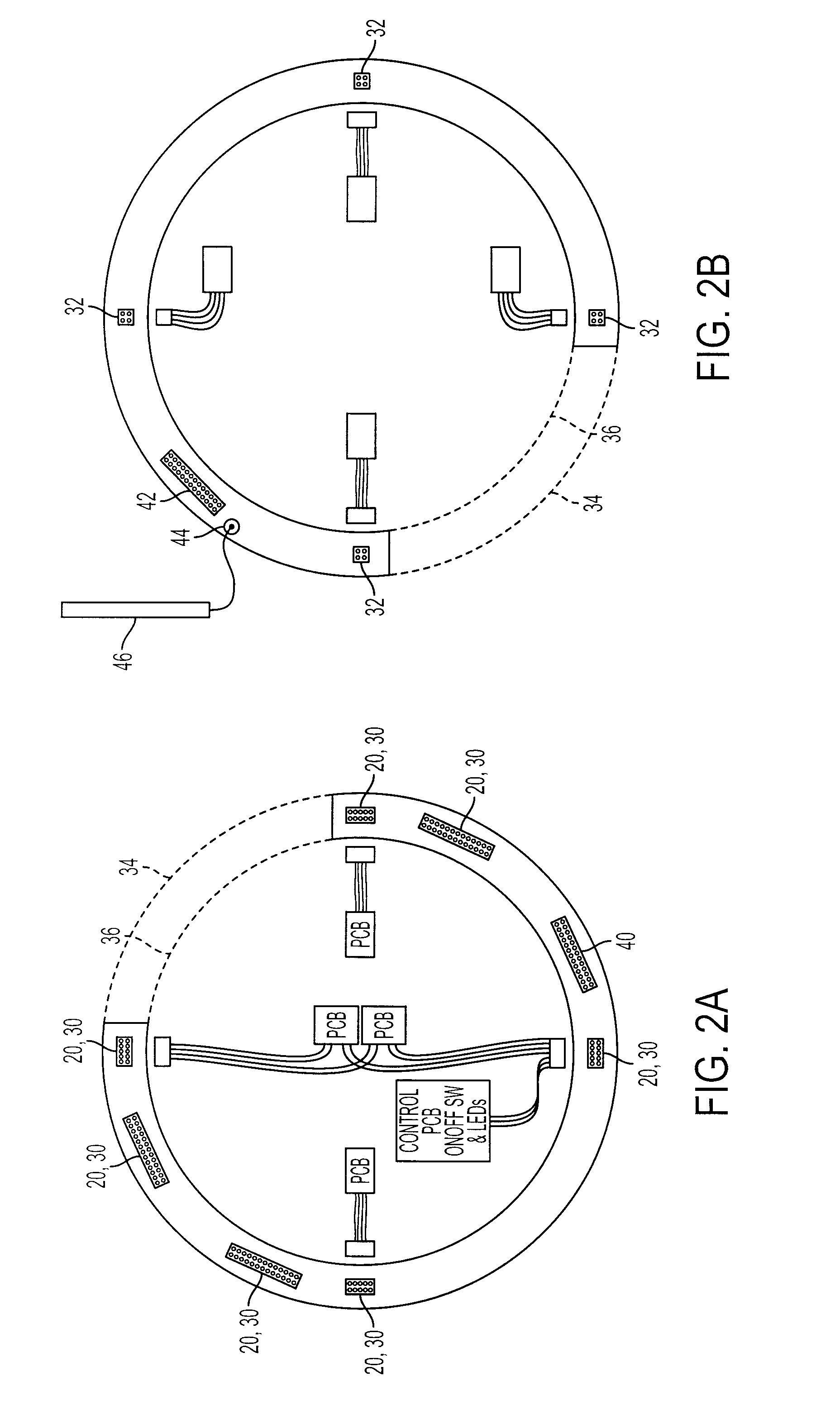 Structural ring interconnect printed circuit board assembly for a ducted fan unmanned aerial vehicle