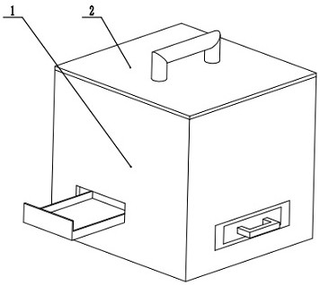 A portable disinfection device for anesthesiology department