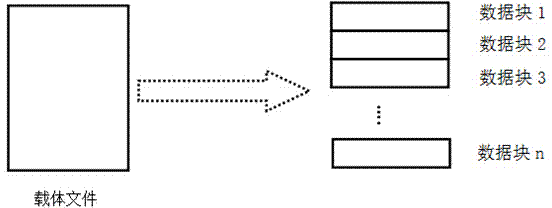 Hidden file management system based on steganography