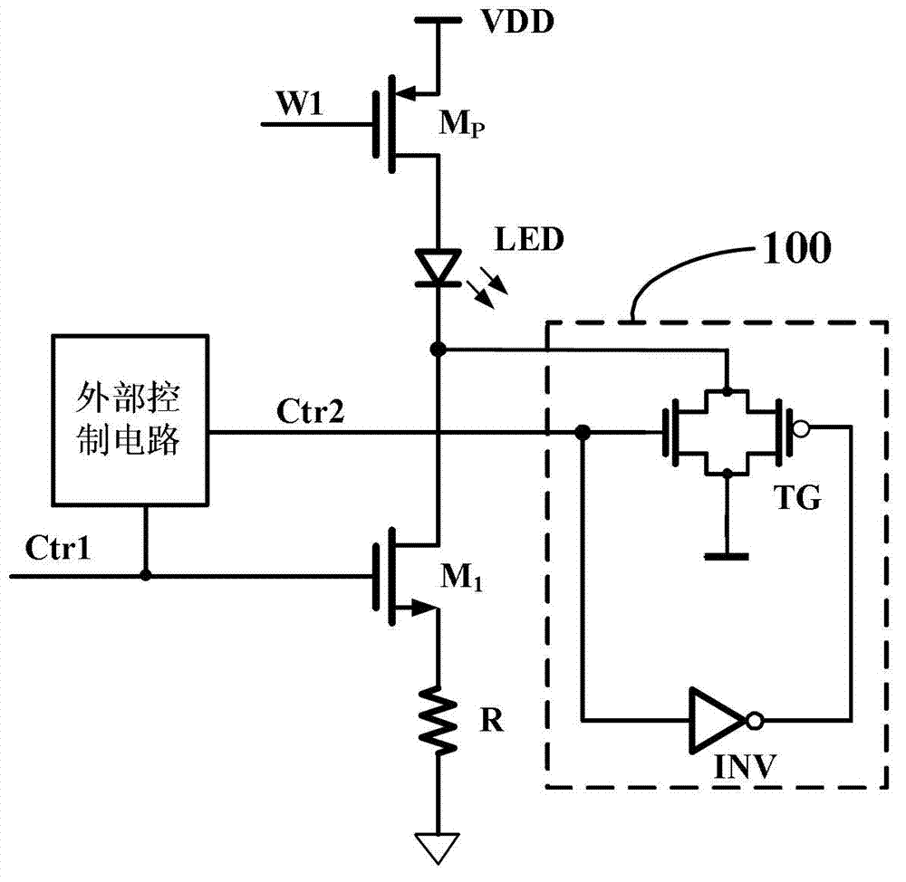 Switch circuit capable of quickly discharging transistor parasitic capacitance charge and charge discharging method thereof