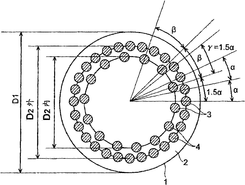 Construction of superconducting multi-core billet and method for manufacturing superconducting multi-core wires