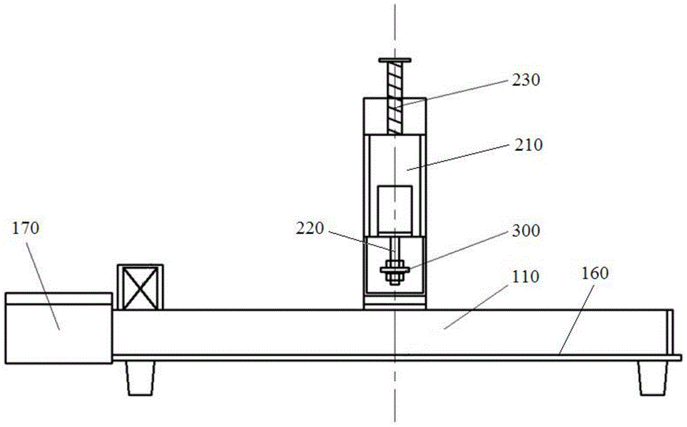 Modal test device