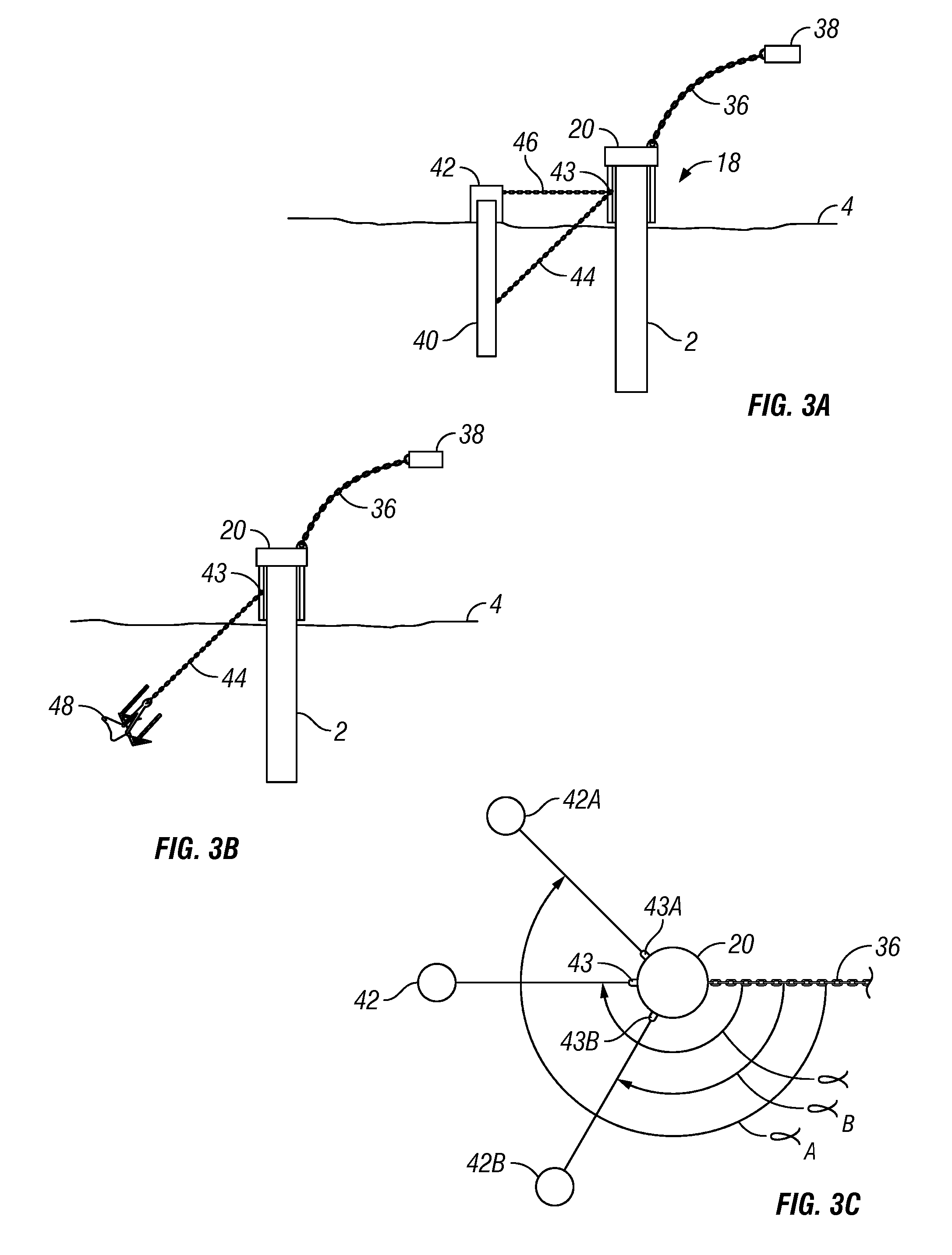 Outer pipe sleeve for a sea floor mooring pile