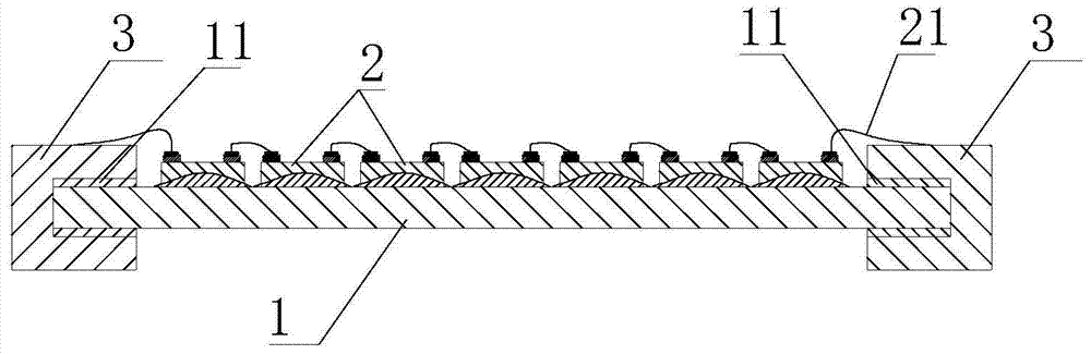 Stereo led illuminant and its processing method