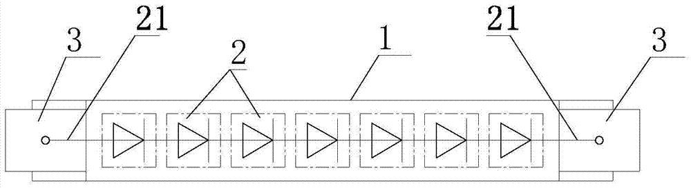 Stereo led illuminant and its processing method