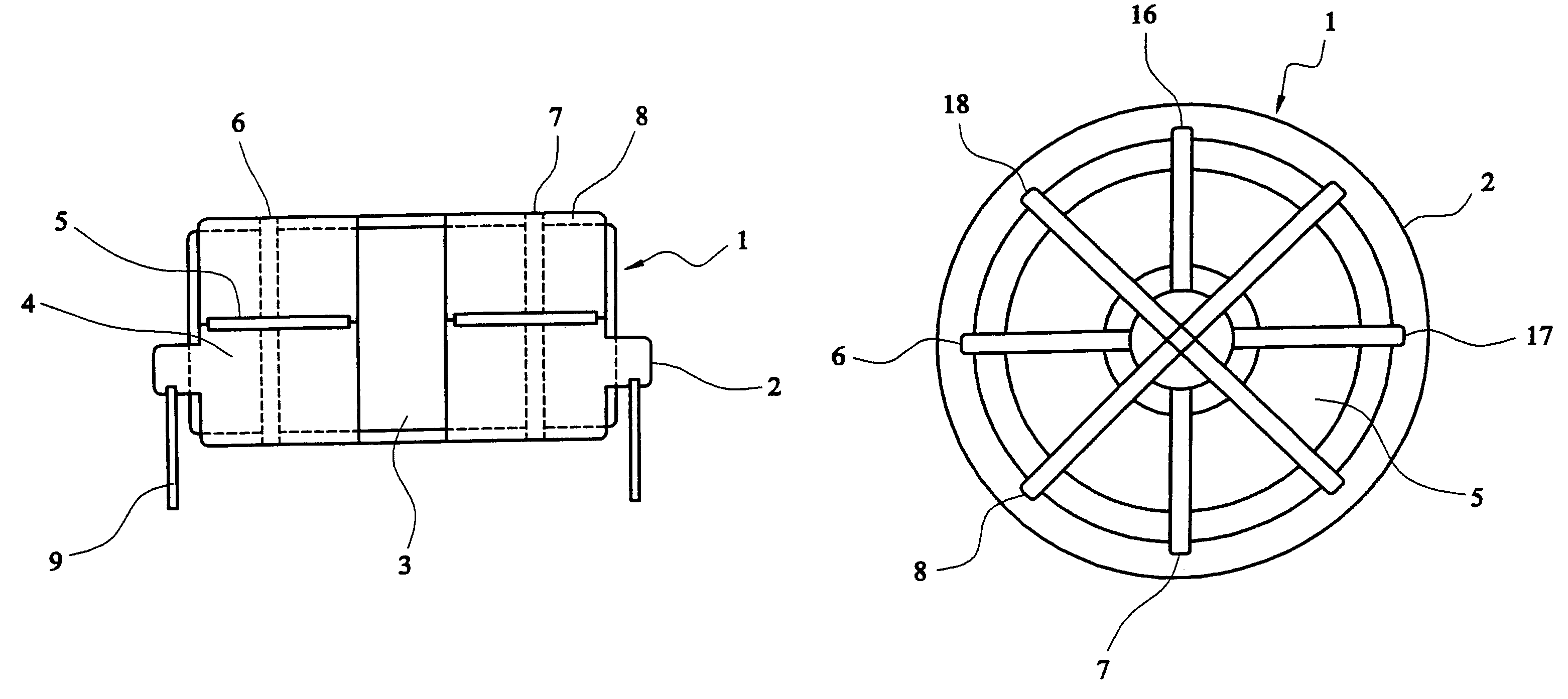 Electromagnetic inclinometer