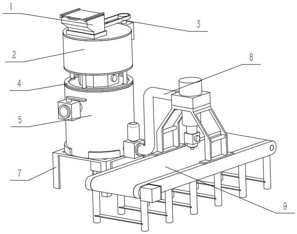 Environment-friendly brick processing system