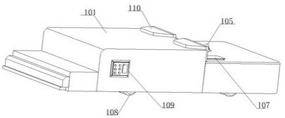 Low-cost heavy-load material AGV intelligent transfer device