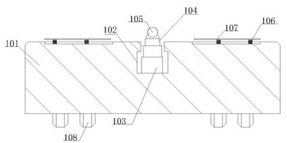 Low-cost heavy-load material AGV intelligent transfer device