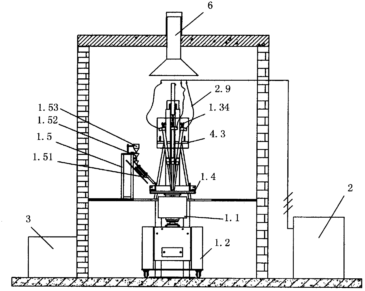 High-temperature forming system for quartz crucible