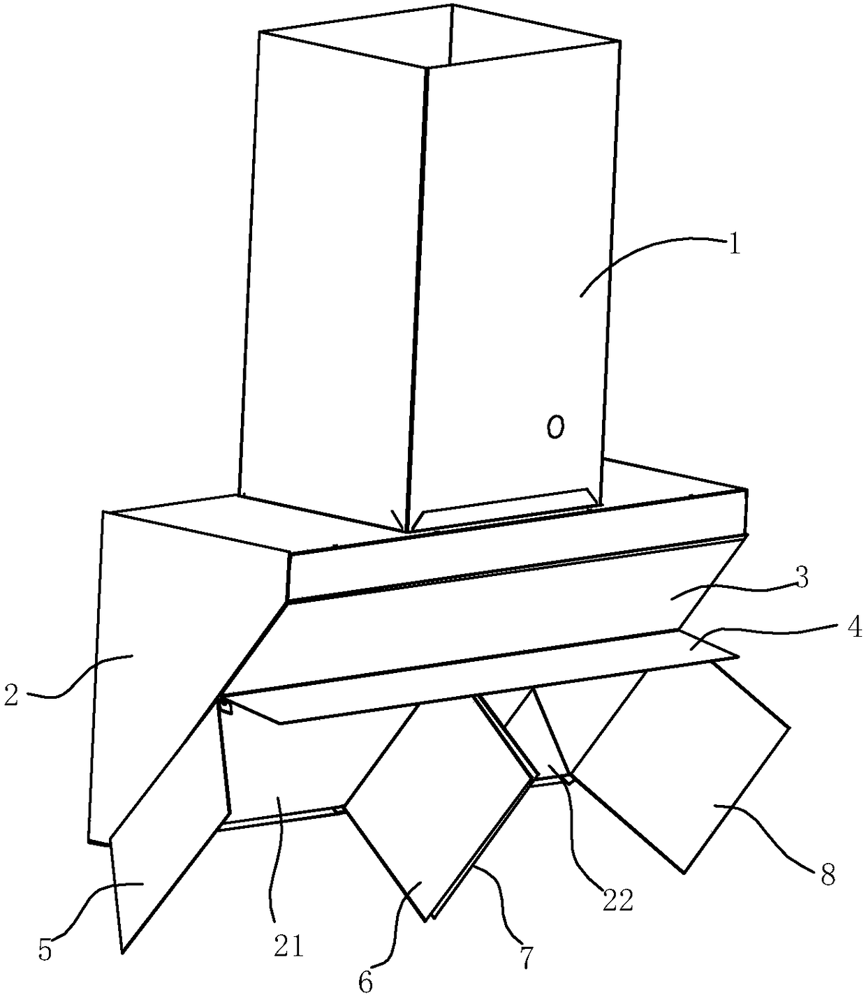 Side suction type range hood