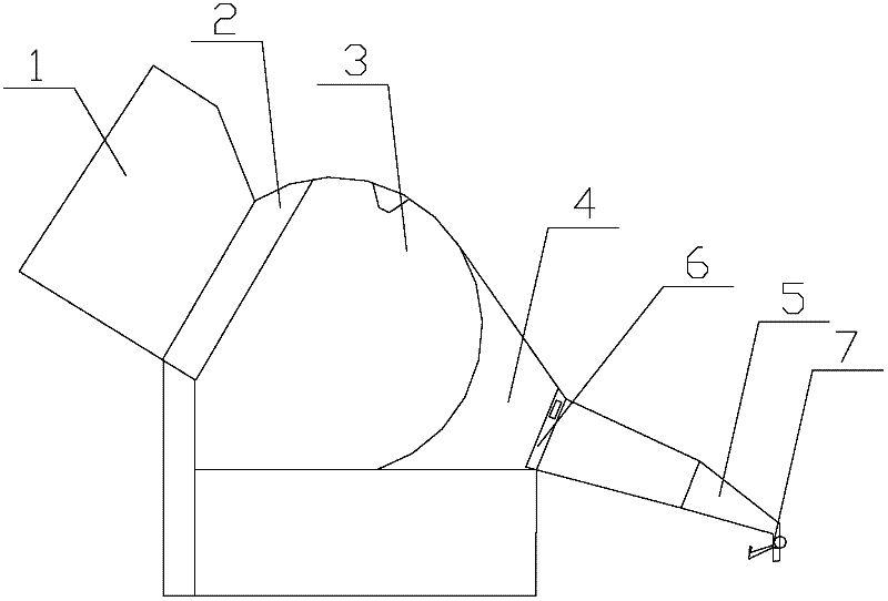 Device for processing straw