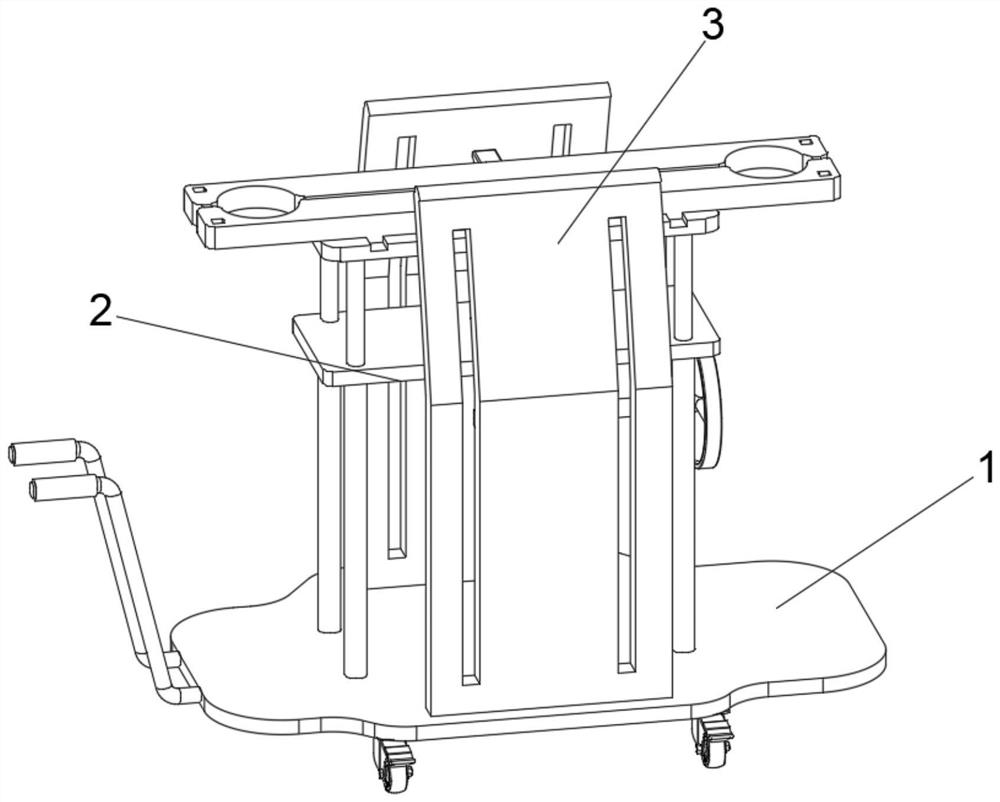 Method for installing low-voltage cable transformation platform