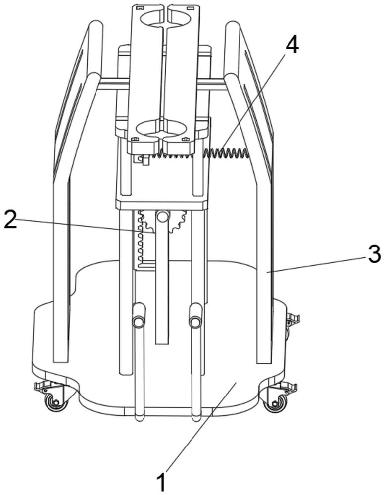 Method for installing low-voltage cable transformation platform