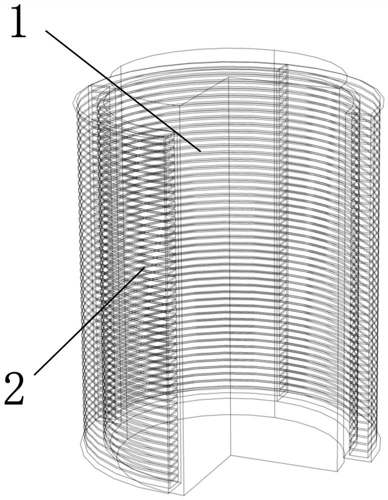 A Method for Optimizing the Structural Parameters of the Winding Area of ​​an Oil-immersed Transformer