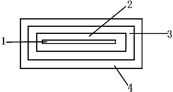 Golden effect pigment and production technology thereof