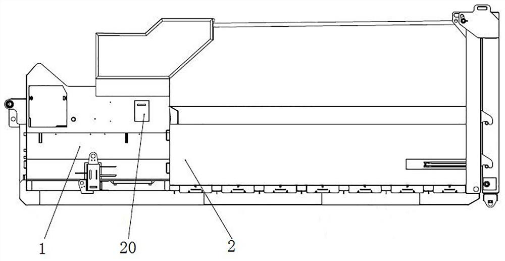 Movable garbage compression station