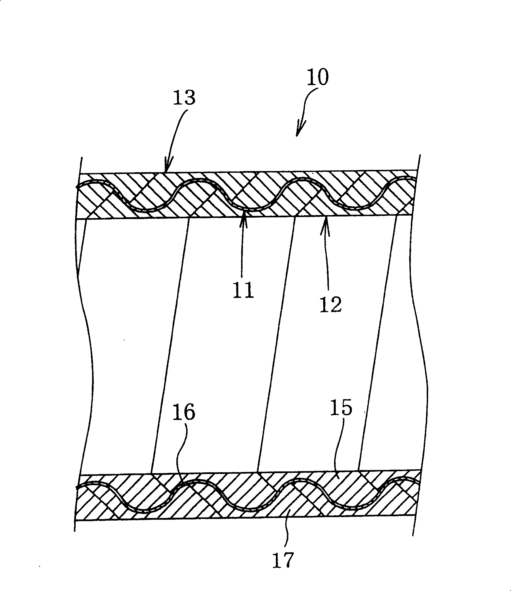 Flexible soft tube