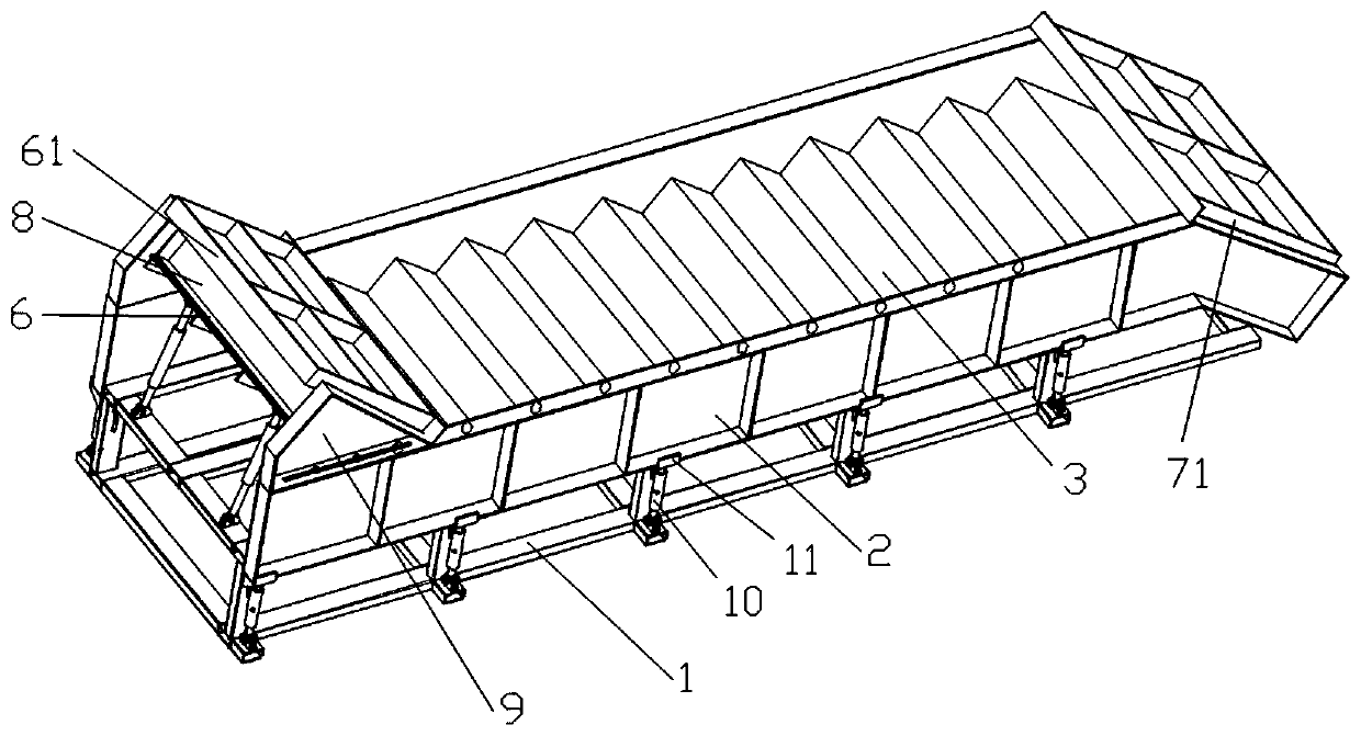 Prefabricated stair mold