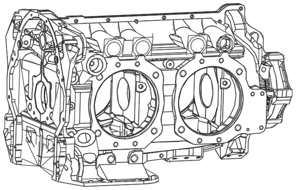 Method for repairing lubricating oil leakage of through bolt of aviation piston engine case