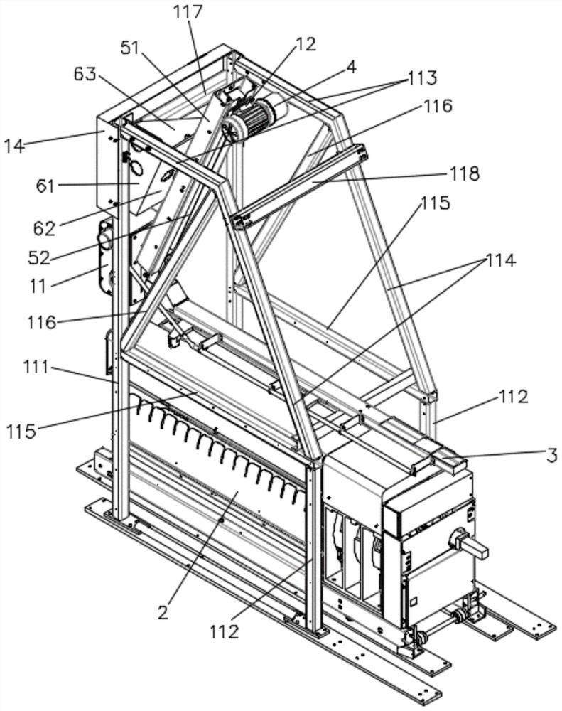 Synthetic fiber integrated winding device