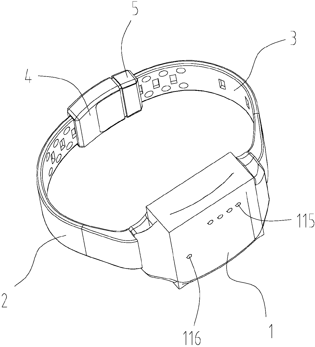 Intelligent anti-dismantle bracelet