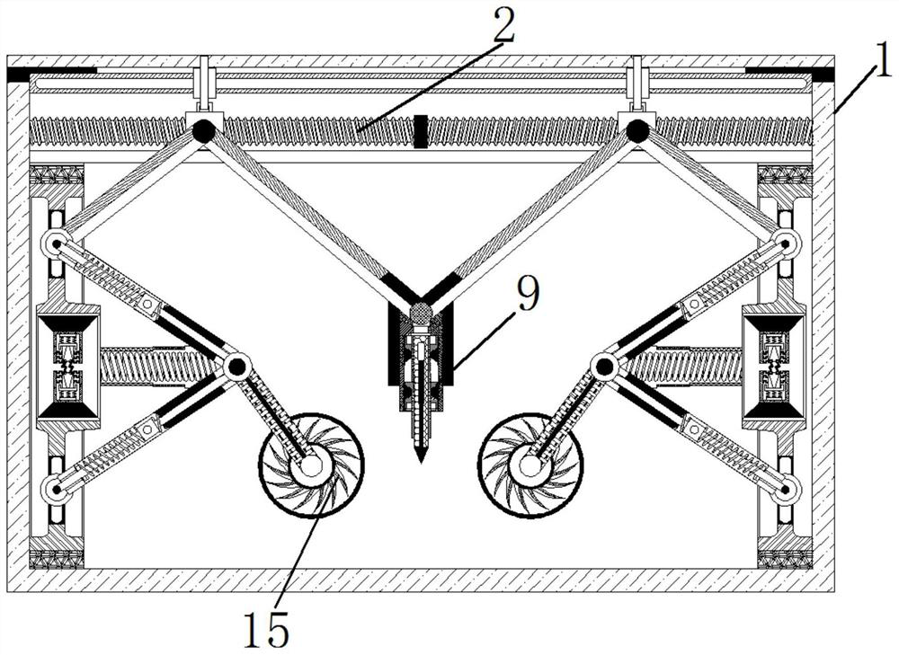 Child furniture paint spraying equipment capable of achieving omnibearing paint spraying