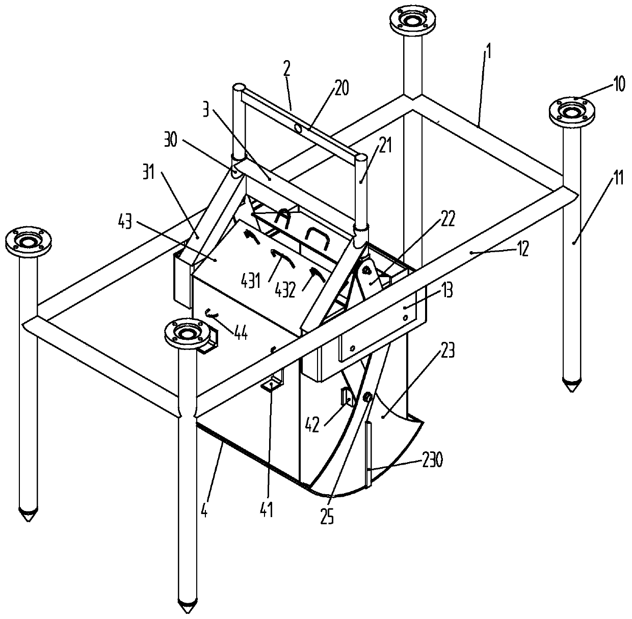 Carrying type box sampler