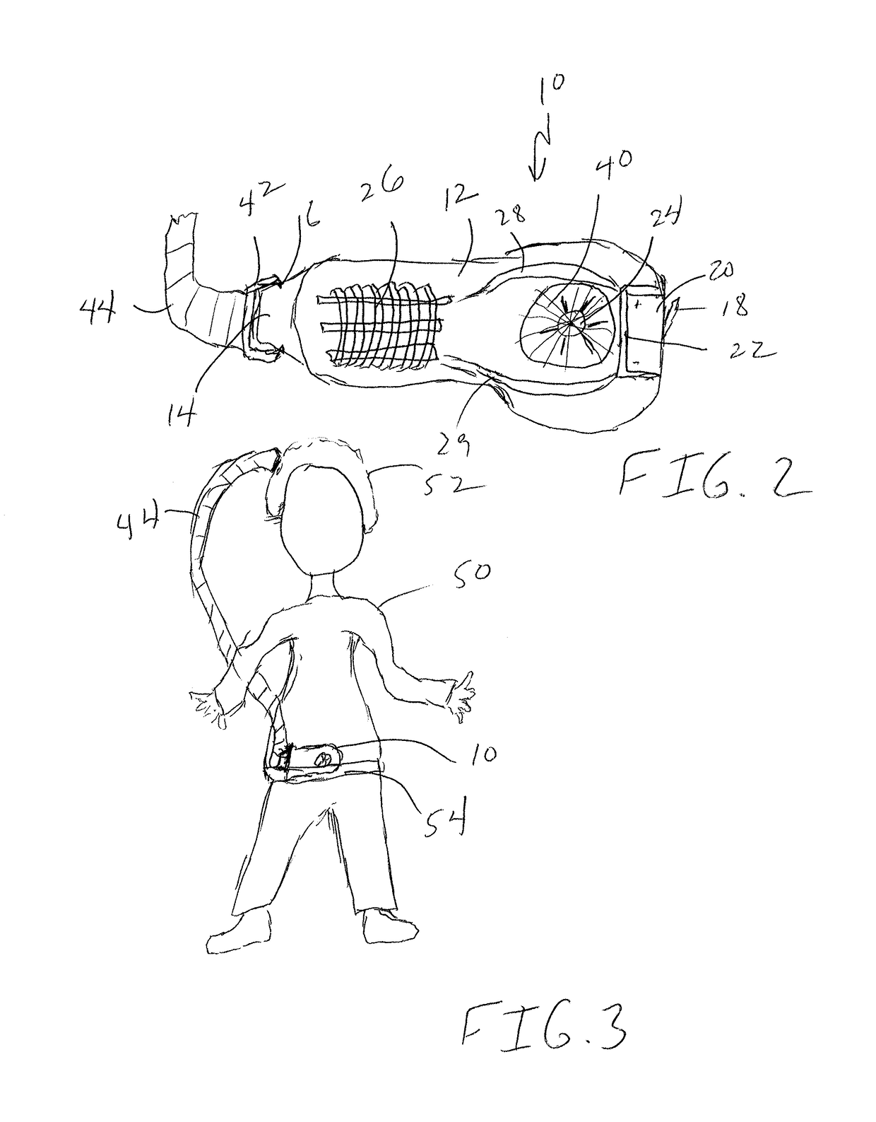 Versatile cordless portable hair dryer for direct or bonnet usage on demand