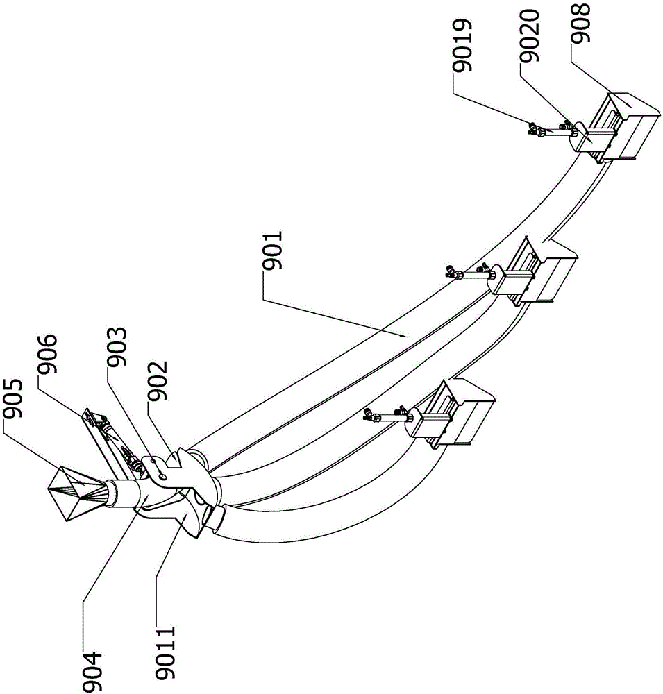 Spoon distribution device