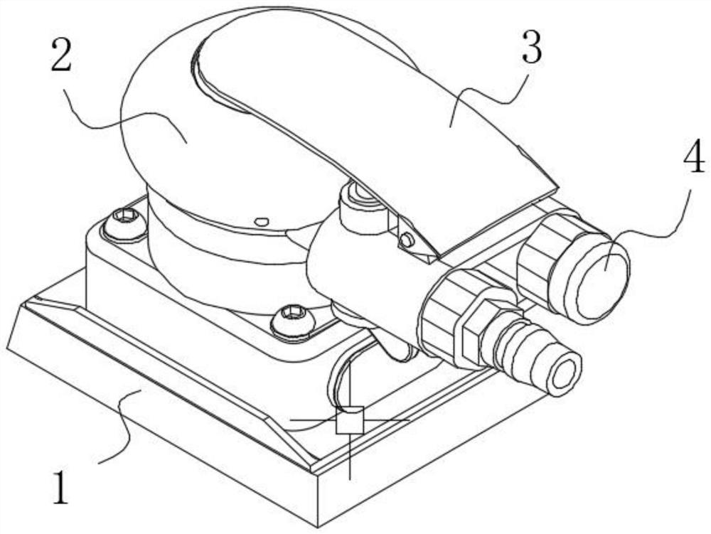 Environment-friendly grinding device