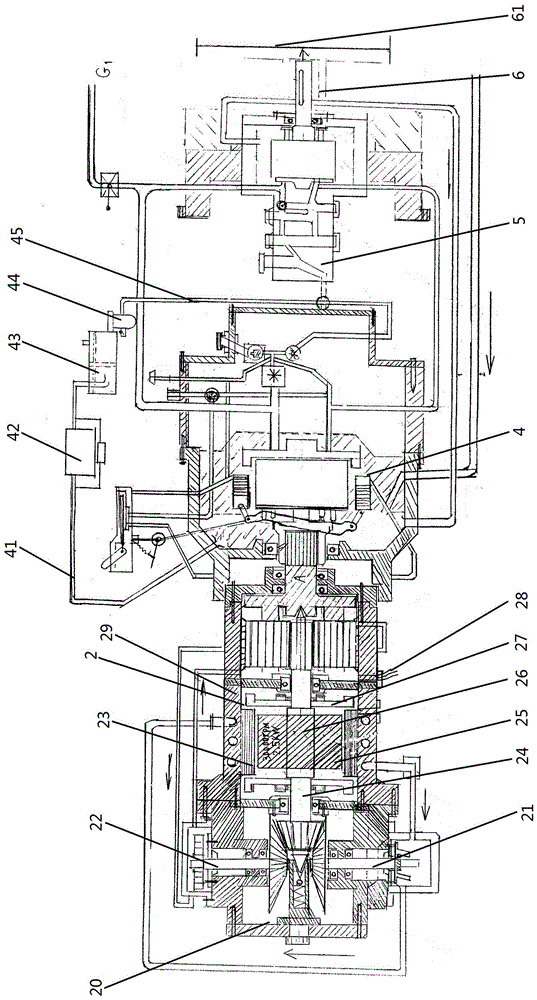 An electro-fluid dual-run drive system