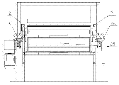 Continuously-circulating screen vibrating sieve