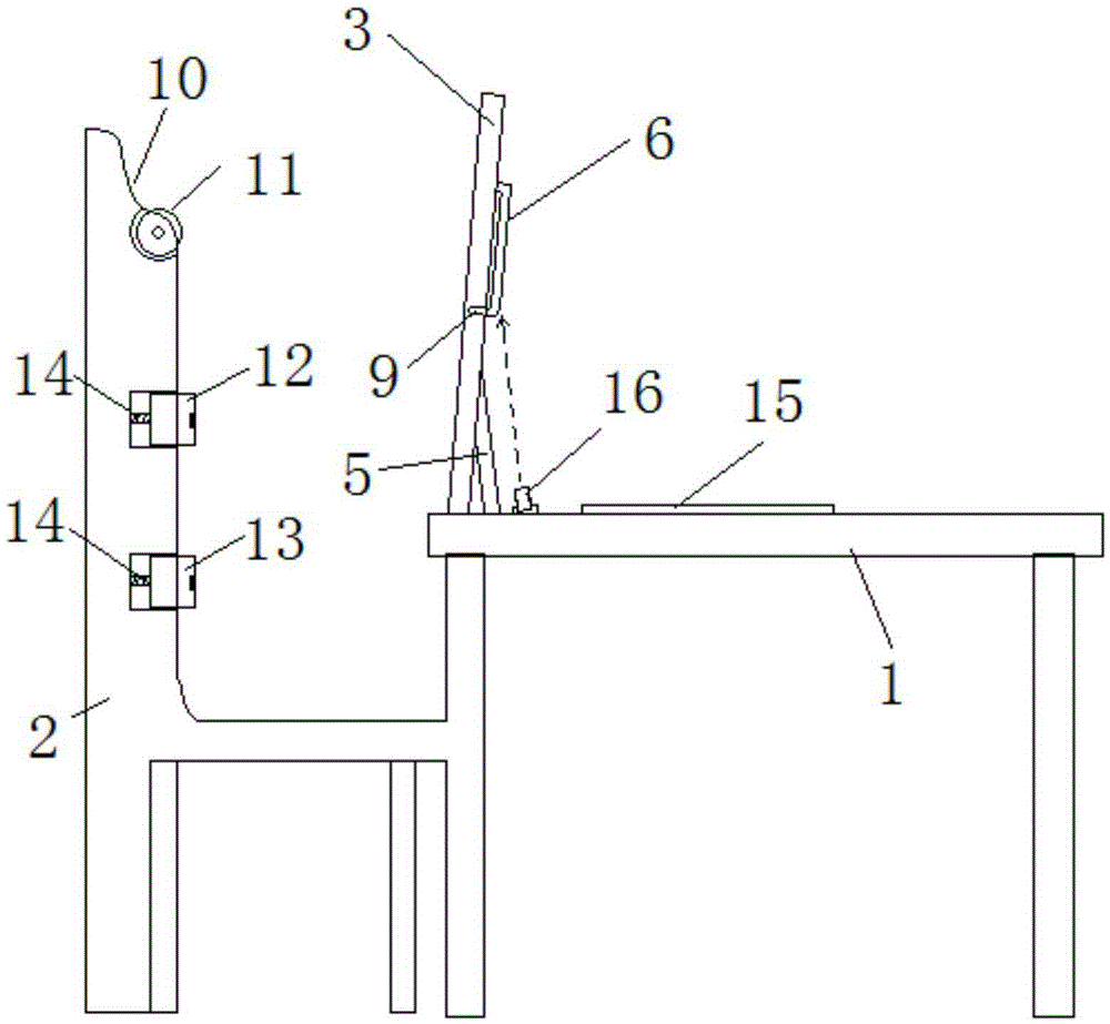 Multi-purpose desk and chair with sitting position correcting function