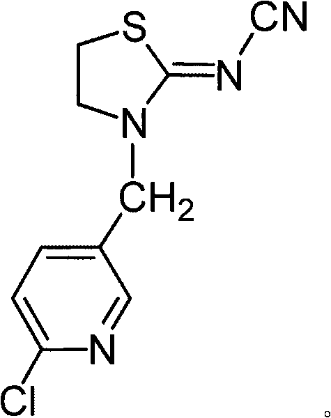 Insecticide injection composition