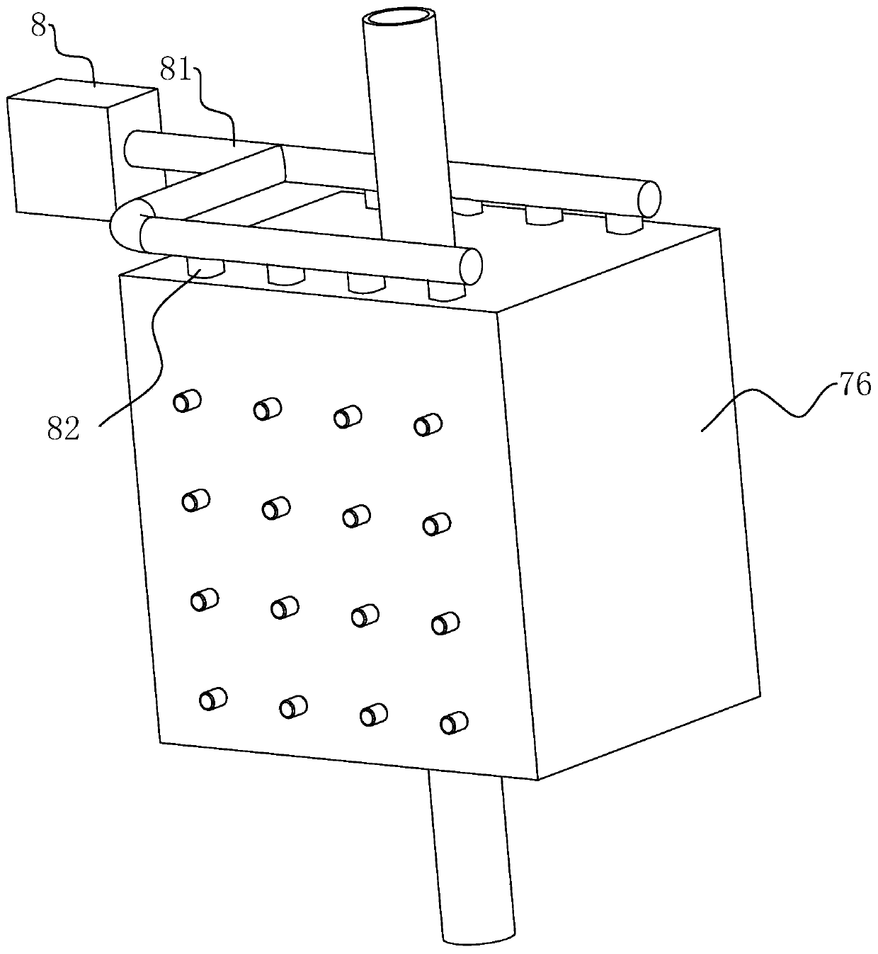 Treatment process of hospital sewage containing highly pathogenic viruses