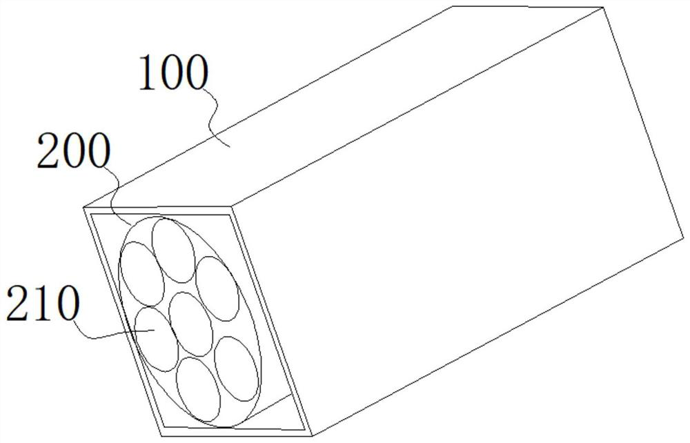 Cable and wire core wiring method thereof