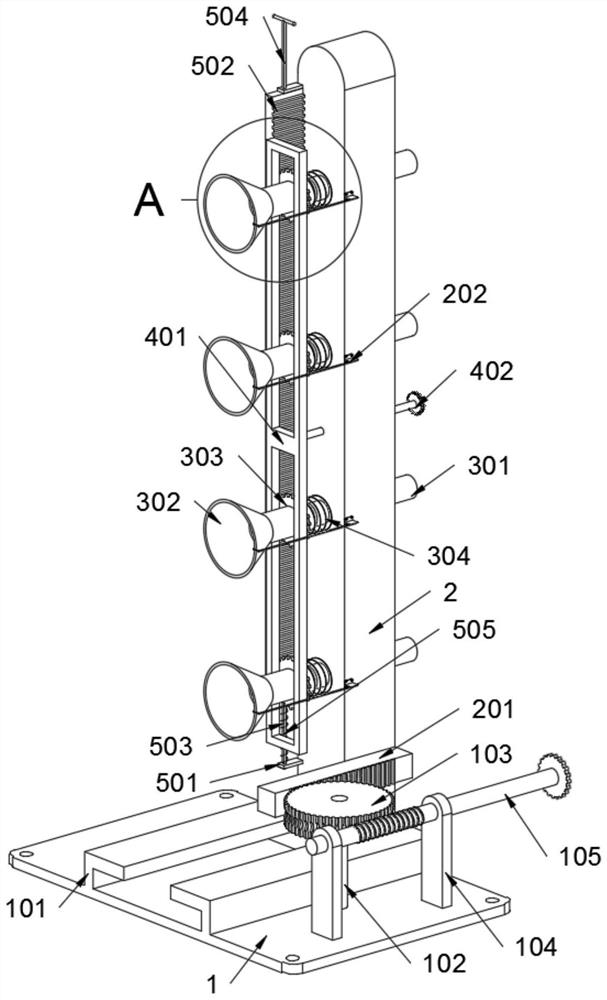 Multi-flame-port longitudinal combustor for quartz fiber material processing