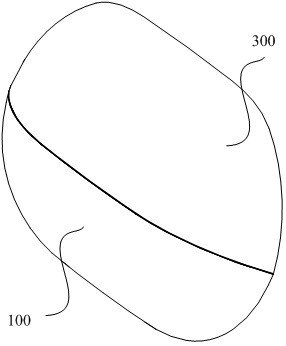 Split type shell module