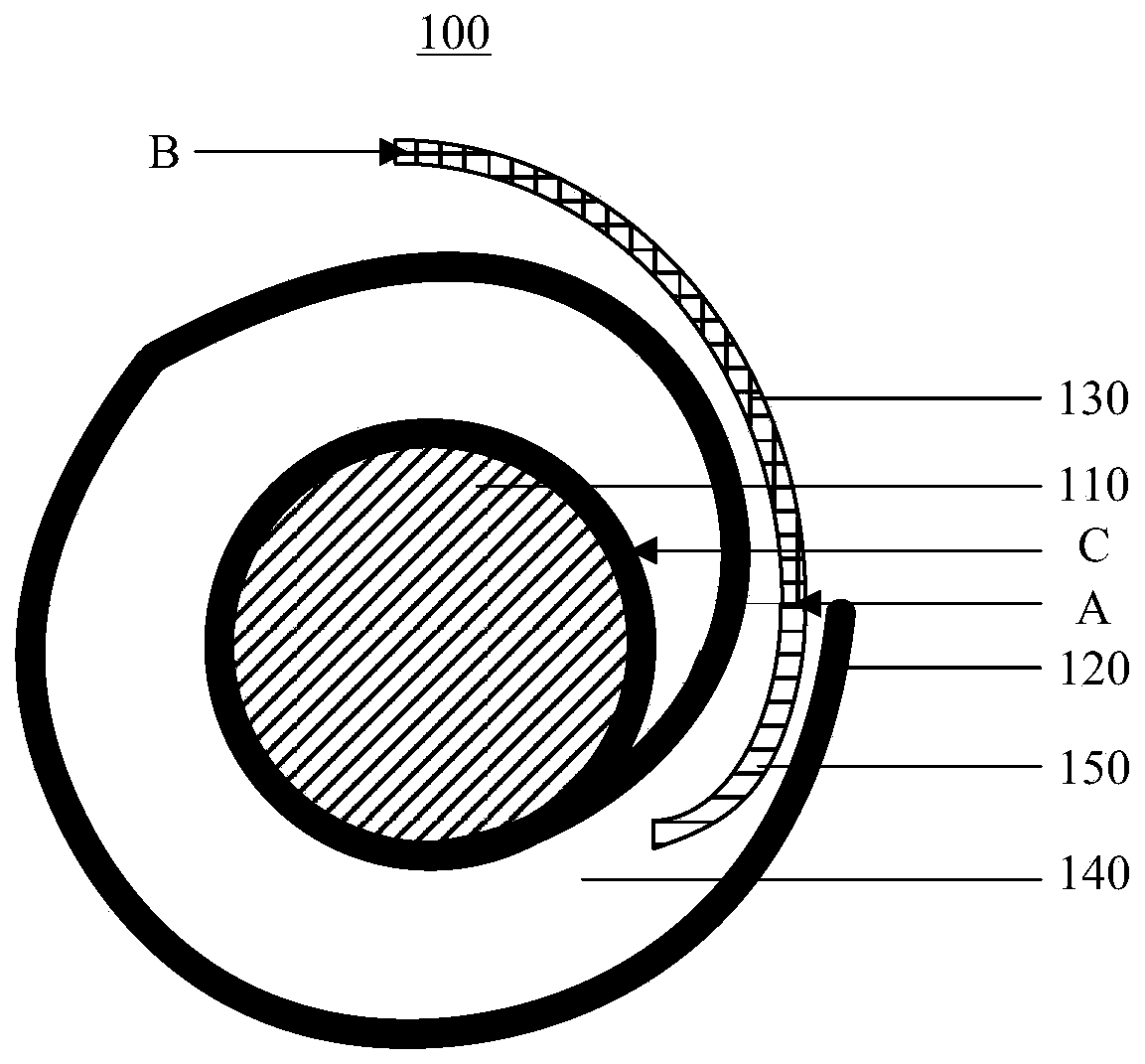 Winding device and flexible display device