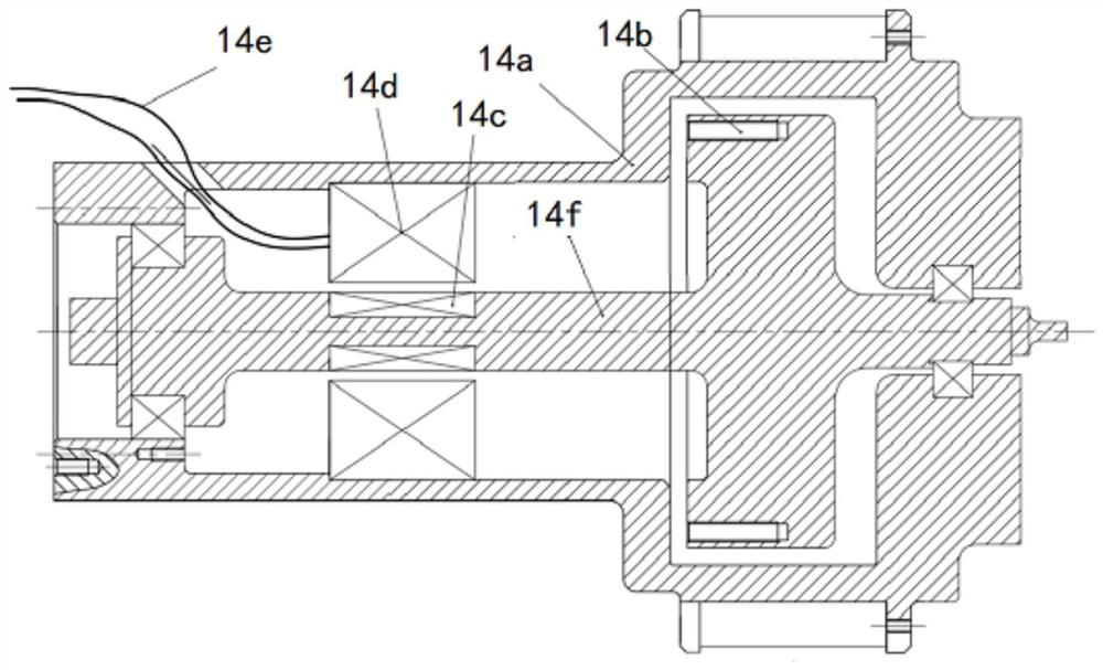 Novel device for measuring dynamic coefficient of squeeze film damper