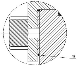 Ultrahigh-temperature gas flow regulating valve