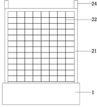 Combined type movable climbing plant viaduct column greening device and method