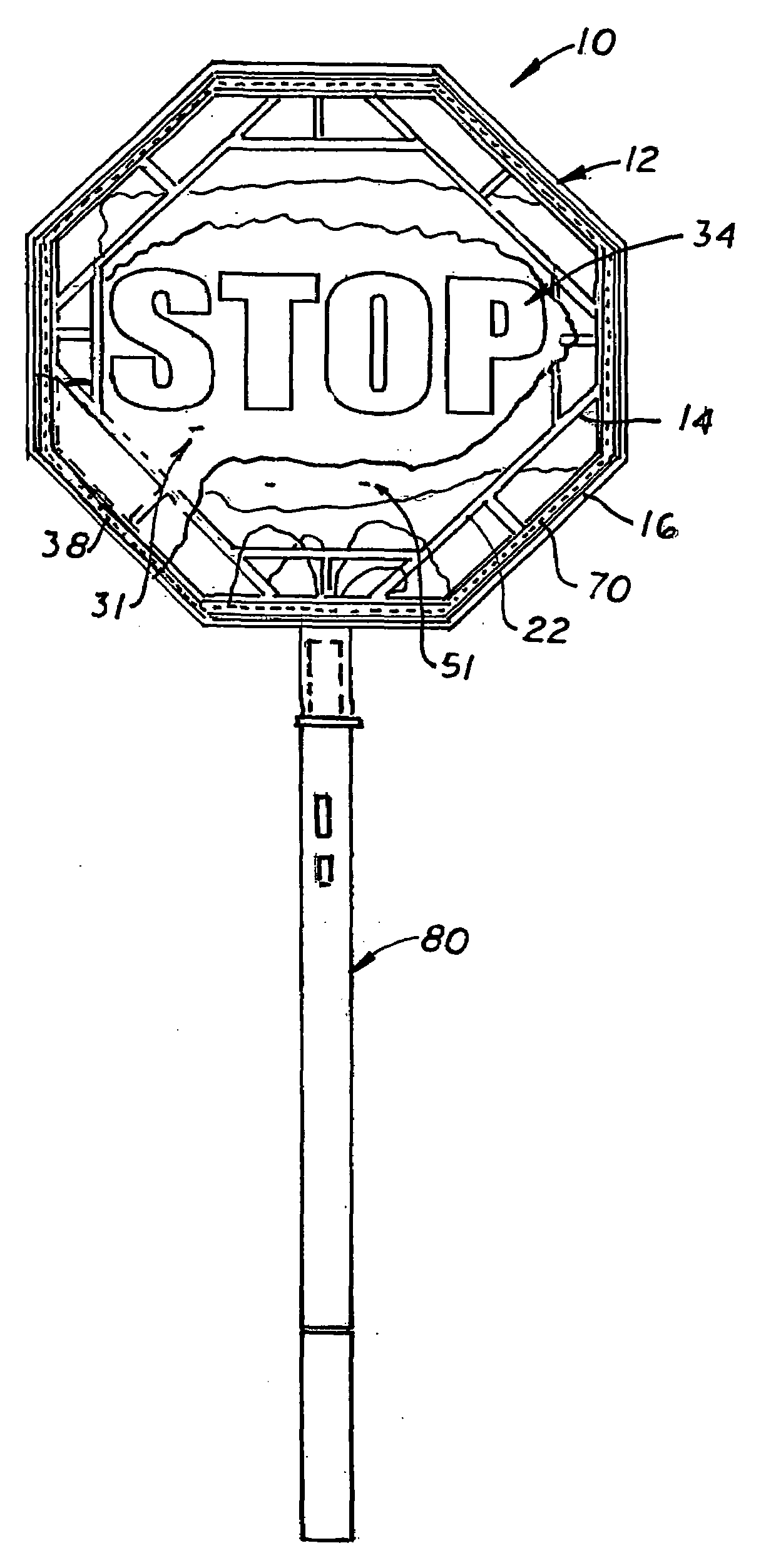 Adaptable traffic control sign